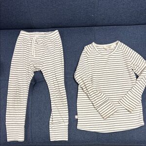 Striped Kids Pajama Night Set